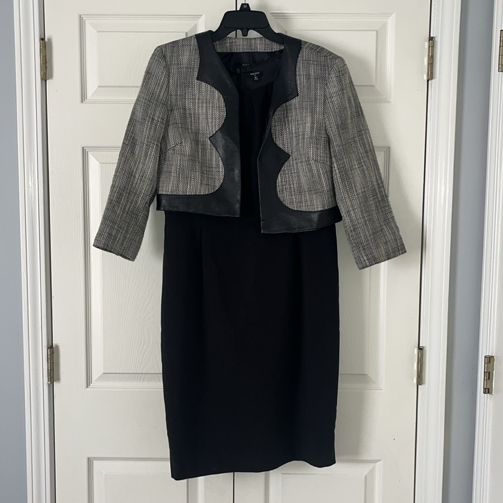 Nine West Classic Black Midi Dress